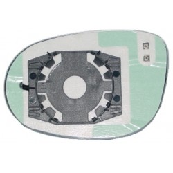 Piastra specchietto termica con vetro blu lato passeggero - dx