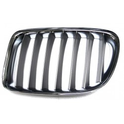 Griglia mascherina radiatore anteriore cromata - grigia sx