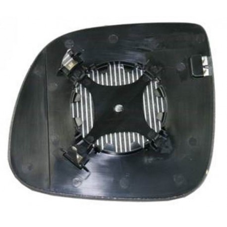 Piastra specchietto termica con vetro dm 84 mm lato passeggero - dx