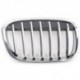 Griglia mascherina radiatore anteriore cromata - nera versione Base - X-Line dx