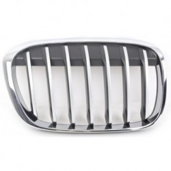 Griglia mascherina radiatore anteriore cromata - nera versione Base - X-Line dx