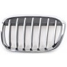 Griglia mascherina radiatore anteriore cromata - nera versione Base - X-Line sx