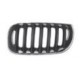 Griglia mascherina radiatore anteriore cromata - nera sx