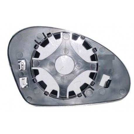Piastra specchietto termica con vetro grande asferico lato guida - sx