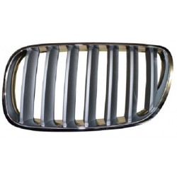 Griglia mascherina radiatore anteriore cromata - grigio scuro sx