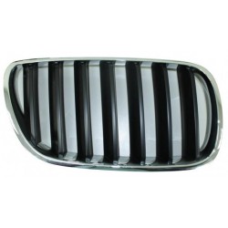 Griglia mascherina radiatore anteriore cromata - nera dx