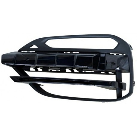 Griglia mascherina radiatore anteriore con foro fendinebbia sx