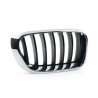 Griglia mascherina radiatore anteriore cromata - nera versione Base dx