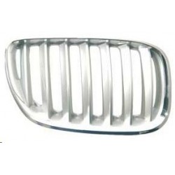 Griglia mascherina radiatore anteriore cromata - grigia dx
