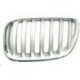 Griglia mascherina radiatore anteriore cromata - grigia sx