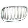 Griglia mascherina radiatore anteriore cromata - grigia sx
