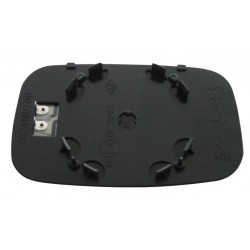 Piastra specchietto termica con vetro lato