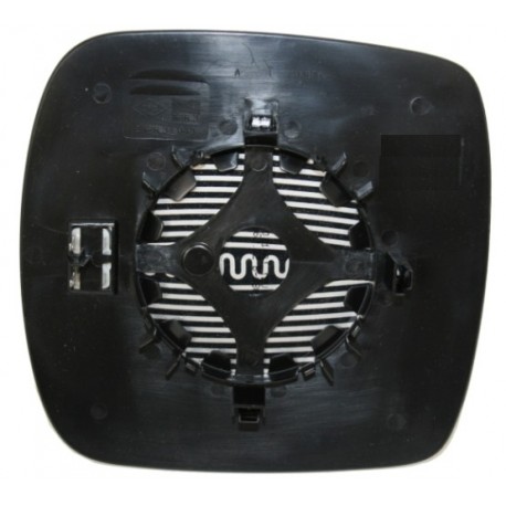 Piastra specchietto termica con vetro lato bilaterale