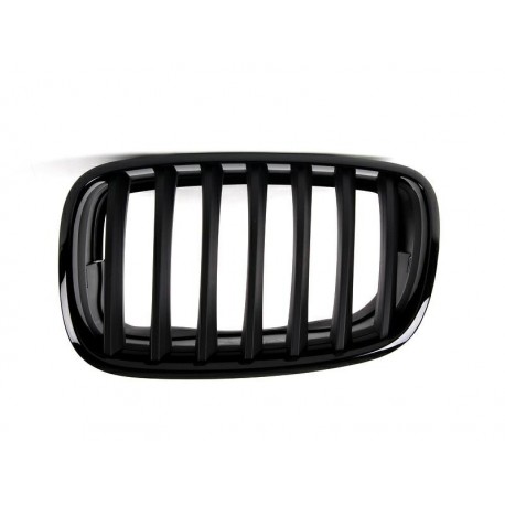 Griglia mascherina radiatore nera lucida versione M-Tech sx