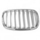 Griglia mascherina radiatore anteriore cromata - grigia dx