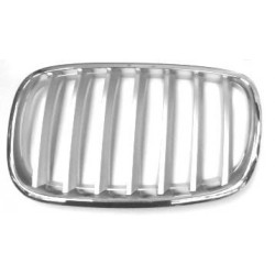 Griglia mascherina radiatore anteriore cromata - grigia sx