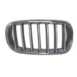 Griglia mascherina radiatore cromata - titanio dx