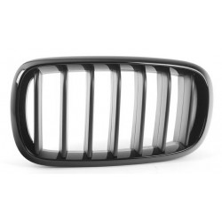 Griglia mascherina radiatore nera lucida versione M-Tech sx