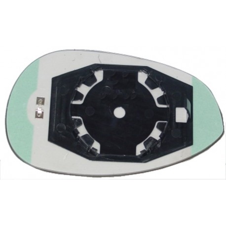 Piastra specchietto termica con vetro lato guida - sx
