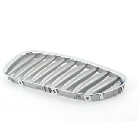 Griglia mascherina radiatore anteriore grigia sx