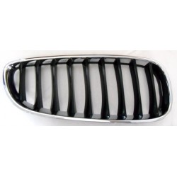 Griglia mascherina radiatore anteriore cromata - nera dx