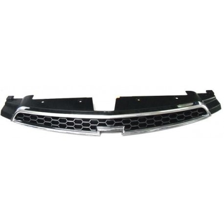 Griglia mascherina radiatore superiore con bordo cromato