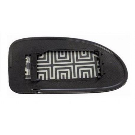 Piastra specchietto termica con vetro lato guida - sx