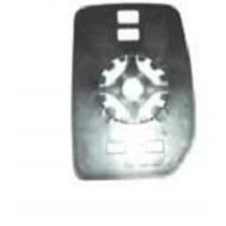Piastra specchietto termica con vetro lato guida - sx