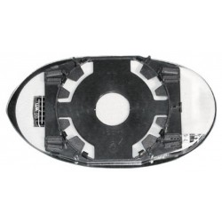 Piastra specchietto termica con vetro lato guida - sx