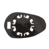 Piastra specchietto termica con vetro lato guida - sx