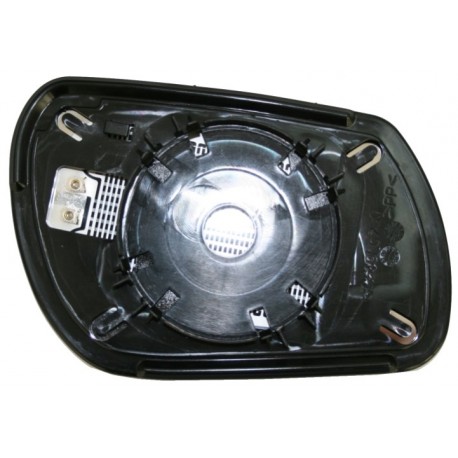 Piastra specchietto termica con vetro lato guida - sx
