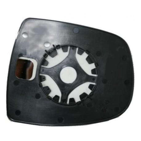 Piastra specchietto termica con vetro lato guida - sx