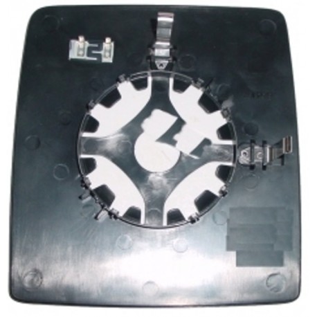 Piastra specchietto termica con vetro lato guida - sx
