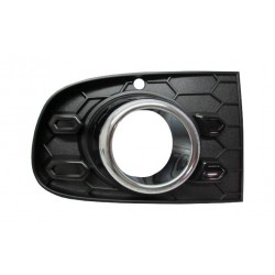 Griglia paraurti anteriore con cornice fendinebbia cromata dx