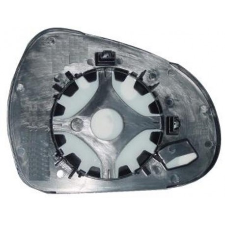 Piastra specchietto termica con vetro lato guida - sx