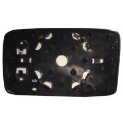 Piastra specchietto termica con vetro lato guida - sx