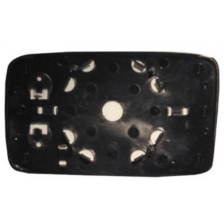 Piastra specchietto termica con vetro lato guida - sx