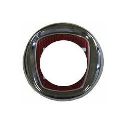 Fregio logo stemma anteriore rosso 100 mm