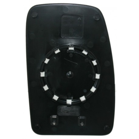 Piastra specchietto termica con vetro lato guida - sx