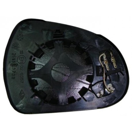 Piastra specchietto termica con vetro lato guida - sx