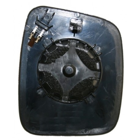 Piastra specchietto termica con vetro lato guida - sx