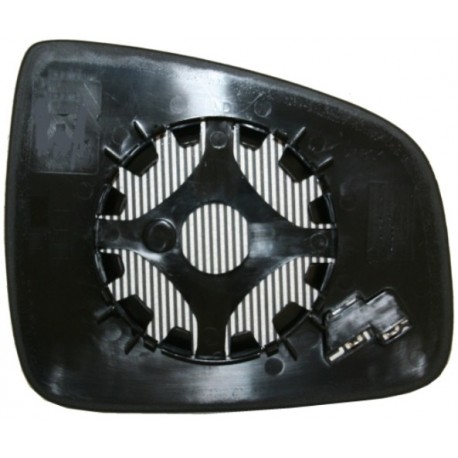Piastra specchietto termica con vetro lato guida - sx
