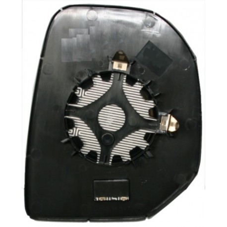 Piastra specchietto termica con vetro lato guida - sx