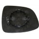 Piastra specchietto termica con vetro lato guida - sx