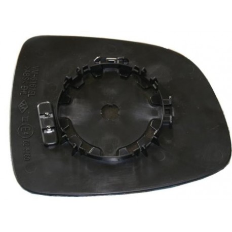 Piastra specchietto termica con vetro lato guida - sx