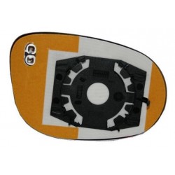 Piastra specchietto termica con vetro lato guida - sx