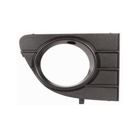 Griglia mascherina radiatore anteriore con foro fendinebbia nera dx