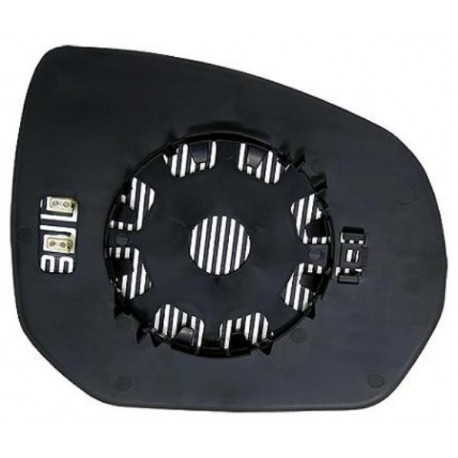 Piastra specchietto termica con vetro lato guida - sx
