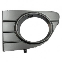 Griglia modanatura paraurti anteriore con foro fendinebbia metal dark sx