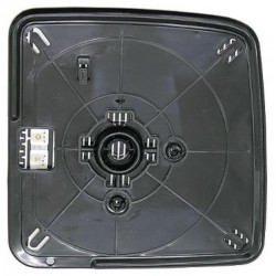 Piastra specchietto termica con vetro lato guida - sx